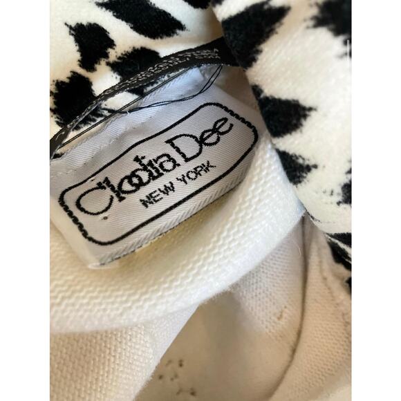 Vtg 2piece White Zebra Set - Picture 7 of 7